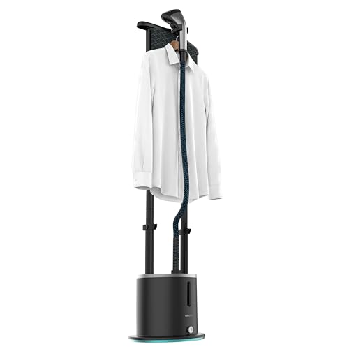 Cecotec Centro de Planchado Vertical IronHero 2000 Vertical Station. 2000, Tabla de 3 Posiciones (25º, 90º y 180º), Vapor continuo 47g/min, Calentamiento en 35 Segundos, 5 Programas, Depósito de 1,7L