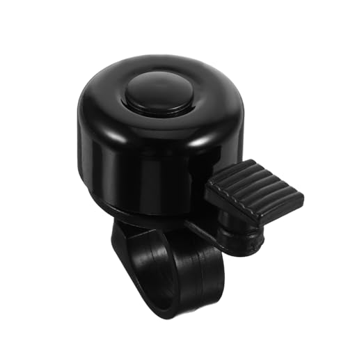 Happyyami Mountain Bike Bell Mini Thumb Bell Accessory Black Loud Sound for Standard Bikes Scooters and More Easy Installation Durable Material
