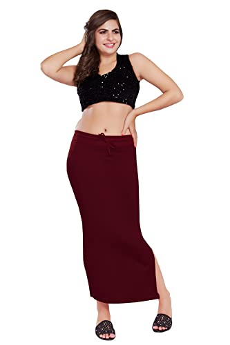 Image of RANI SAAHIBA Women's Stretchy Slim Fishcut Petticoat Cotton Shapewear