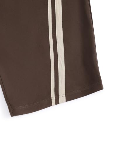 Image of Aelfric Eden Stripes Baggy Barrel Sweatpants Elastic Double Waist Wide Leg Pants Women Men Casual Y2K Unisex Lounge Trouser