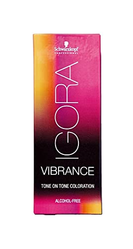 Schwarzkopf Professional Igora Vibrance Tone on Tone Hair Colour, No. 6-6 Dark Blonde Chocolate, 60 ml - Image 2