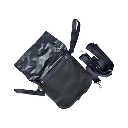 de almacenamiento de pañales para excrementos de caballo, portátil, impermeable, mango ergonómico, plegable para estiércol de caballo, para Park Street en interiores y exteriores