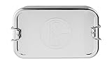 Farbe silber FC Schalke 04 Brotdose Metall
