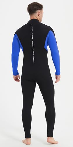 Image of Mens 5mm Full Wetsuit Ultra-Stretch Neoprene Surfing Diving Suit