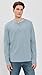 Faherty Men's Waffle Henley, Alaskan Blue, M