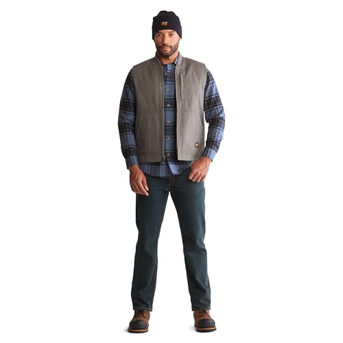 Image of Timberland Unisex Adult Gritman Lined Canvas Vest