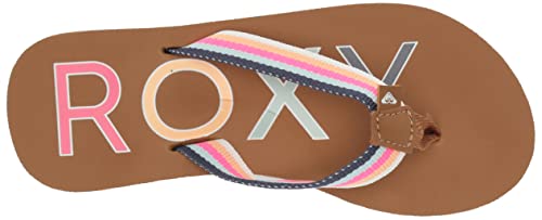 Roxy Girls Rg Colbee Flip Flop Sandal, Multi 1, 3 Big Kid #TOP4