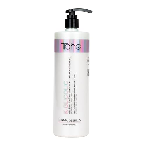 Tahe K-Glicolic Champú de brillo exfoliante y revitalizante...