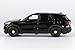 2022 Police Interceptor Utility Black Unmarked Custom Builder's Kit Law Enforcement and Public Service Series 1/43 Diecast Model Car by Motormax 79521BB-BK