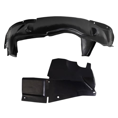 Image of TRQ Inner Fender Liner Set Compatible with 2006-2011 Chevrolet Impala GM1250134 GM1251122