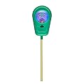 3-in-1 Soil Test Kit, Soil Moisture Meter/Soil ph Meter/Fertility Soil Tester, Soil Hygrometer for Garden, Farm, Plant, Outdoor, Indoor, Lawn Care Moisture Meter for Hous Plants (No Battery Needed)