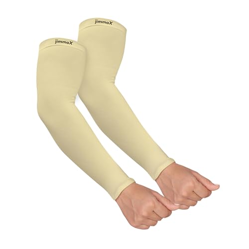 Image of Arm Sleeves for Men & Women, Sun Protection & UV Compression Hand Sleeves for Cycling, Running, Outdoor Sports & Activities, Hand Cover for Bike Riding