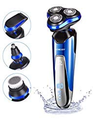 Homeasy Facial Cleansing Brush for Women, 2-in-1 Facial Cleansing & Massaging IPX7 USB Rechargeable Face Brush Waterproof Electric Face Spin Brush