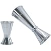 cocktail jigger,double-sided jigs made of stainless steel, 2 oz & 1 oz and 1/2 oz & 1 oz Precise Bartender Tool for Cocktail Shaker Sets,jigger for bartending, Home Bars & Mixology