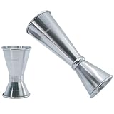YR Rowelaxy cocktail jigger，double-sided jigs made of stainless steel, 2 oz & 1 oz and 1/2 oz & 1 oz Precise Bartender Tool for Cocktail Shaker Sets,jigger for bartending, Home Bars & Mixology