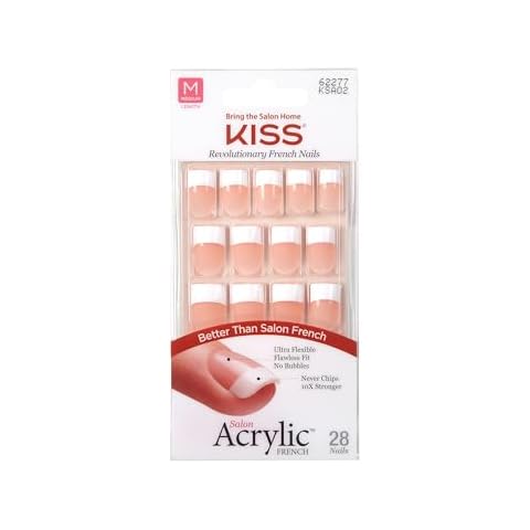 KISS Salon Acrylic French Nail Kit Sugar Rush Cover