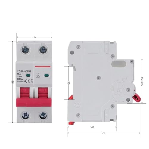 Circuit-breakerYCB9-80DM-2P-DC-MCB-6kA-500V-Mini-Circuit-Breaker-16A-20A-25A-32A-40A-50A-DC-1Pcs-Size-2-Color-6A-Color-10A-Size-2