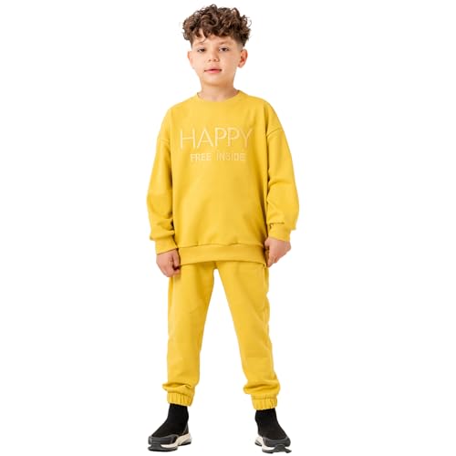 Unisex Kids Oversize Sweatsuit and Toddler Sweatsuit, Girls Matching Sets, Boys Sweatsuit