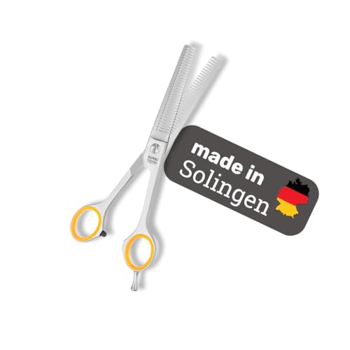 EHASO langlebige, doppelseitige Effilierschere, 17cm mit 30er Zahnung