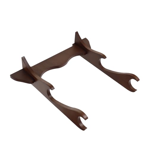 BESPORTBLE Sturdy Flute Stand Wooden Piccolo Holder for Desktop for Collectors and Musicians