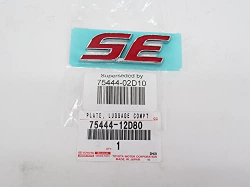 Image of Toyota Nameplate - 75444-12D80