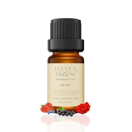 Eleven Drops Lux �e�B�[�f�B�t���[�U�[�I�C�� ? �v���~�A���t���O�����X�I�C�� ��C�f�B�t���[�U�[ ���� �I�t�B�X �ԗp - ������ �y�b�g�ɗD���� �K���X�{�g�� IFRA���� - 10ml