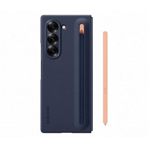 Samsung S Pen Case Custodia con S Pen integrata e design sottile per Galaxy Z Fold6, Navy