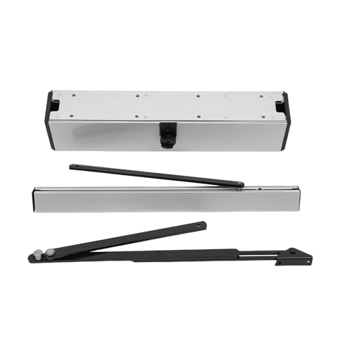 Repomanda, Ouvre-porte automatique électrique 100-240 V, ouvre-porte battant avec 2 télécommandes et code d'accès, angle d'ouverture réglable de 110° pour portes en bois, métal, verre, capacité de