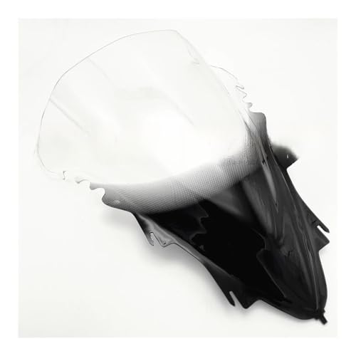 Pare-brise double bulle YZF R1 2007-2008 en ABS noir fumé résistant