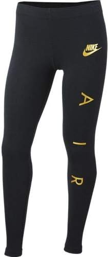 nike gold and black leggings