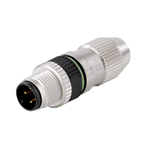 Conectores de 4 pines M12 Weidmüller SAIS-4-IDC para cableado industrial 2