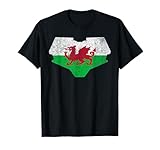 A design based on the Wales Welsh Flag
