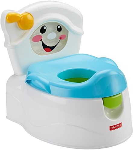 Fisher-Price Toddler Toilet Learn-to-Flush Potty Training Seat wi...