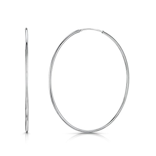 Preisvergleich Produktbild Creolen Ohrringe 30mm 925 Sterling Silber