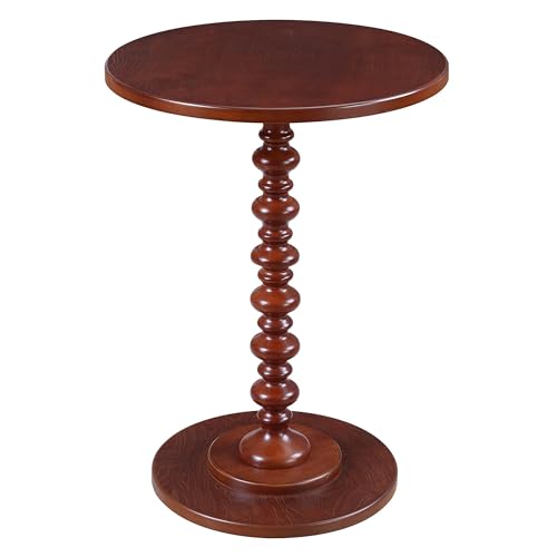 Image of Convenience Concepts Palm Beach Spindle Table, Mahogany (131355MG)
