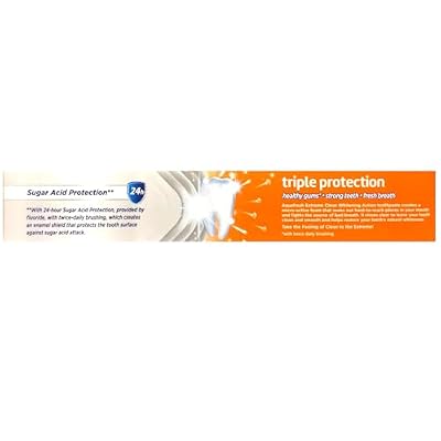 Aquafresh Extreme Clean Powder White Toothpaste, 90ml