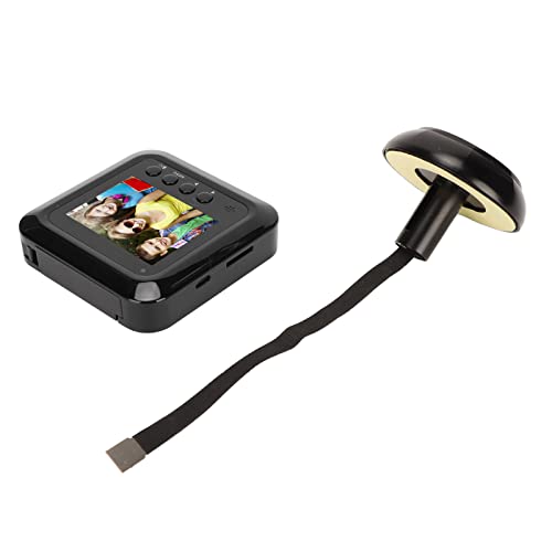 Câmera Peephole, W5 2.4in TFT Digital Video Doorbell Camera 160 Graus Wide Angle Door Viewer 2MP Pee