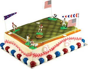 Baseball Birthday Cake Kit