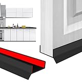 【Installation facile】 Grâce au matériau en silicone doux et élastique, ce profil d'ouverture de base s'adapte facilement aux formes complexes et peut simplement être coupée avec des ciseaux. Remarque: Assurez-vous que la surface des meubles est exempte de gras avant de l'installer afin que la colle cuit de manière optimale.