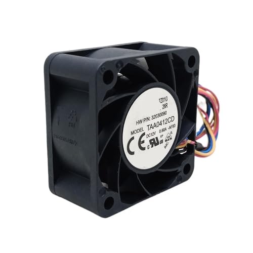 Ventilateur TAA0412CD 40mm 12V lot de 2 pièces pour refroidissement PC