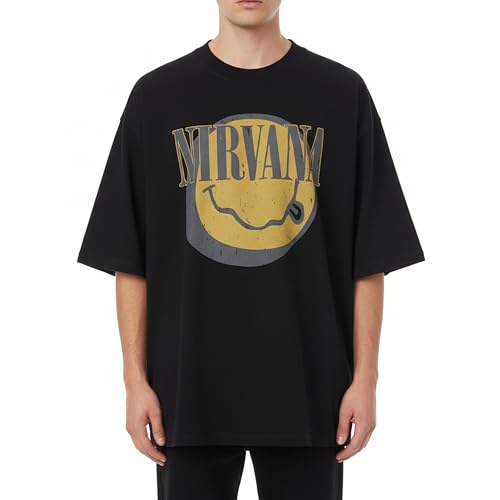 Nirvana Evergreen Limited Edition 999 Only Oversized Boxy T Shirt Size M