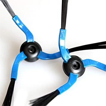 TALENTEC Home | 1x par de Cepillos Laterales de Repuesto Compatible con Robot Aspirador Samsung Navibot | 2 Unidades, Color Negro/Azul2