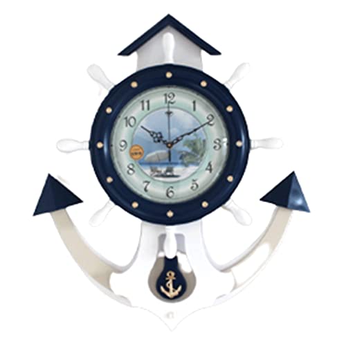 Horloge murale en bois massif silencieuse contre le bruit