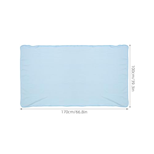 Manta de almohada de caballo azul OUNONA 170x100 cm textil 3