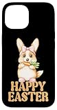 Photo Gallery corgi happy easter day cane custodia per iphone 15 Photo Gallery corgi happy easter day cane custodia per iphone 15