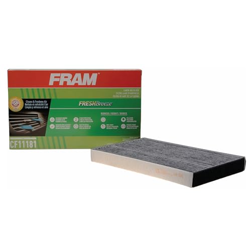 FRAM Fresh Breeze Cabin Air Filter with Arm & Hammer Baking Soda, CF11181 for GM Vehicles