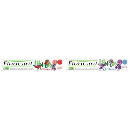 Fluocaril Junior Bi-Fluoré 145 mg Pasta Dentífrica Eficacia Clínicamente Probada 75 ml + Fluocaril Junior Bi-Fluoré 145 mg Pasta Dentífrica Eficacia Clínicamente Probada 75 ml