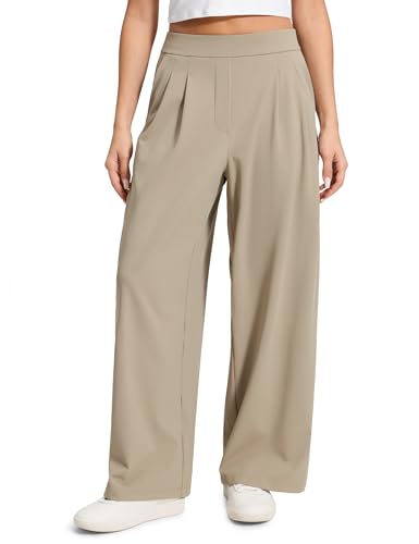 CRZ YOGA 4-Way Stretch Wide Leg Work Pants 29" - Bussiness