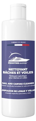 Prohydis Marine - CZYSZCZENIE ŁAMKÓW I ŻAGLÓW/Produkty HYGIENE do łodzi/skate, płótna, tkaniny, plandeki, taud i uszczelek silikonowych/Zaprojektowany i wyprodukowany we Francji