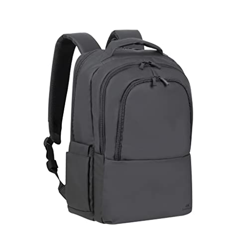[RIVACASE] 8435 black Coated ECO Laptop Backpack 15.6�h